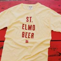 St Elmo Beer Yellow Tee · 