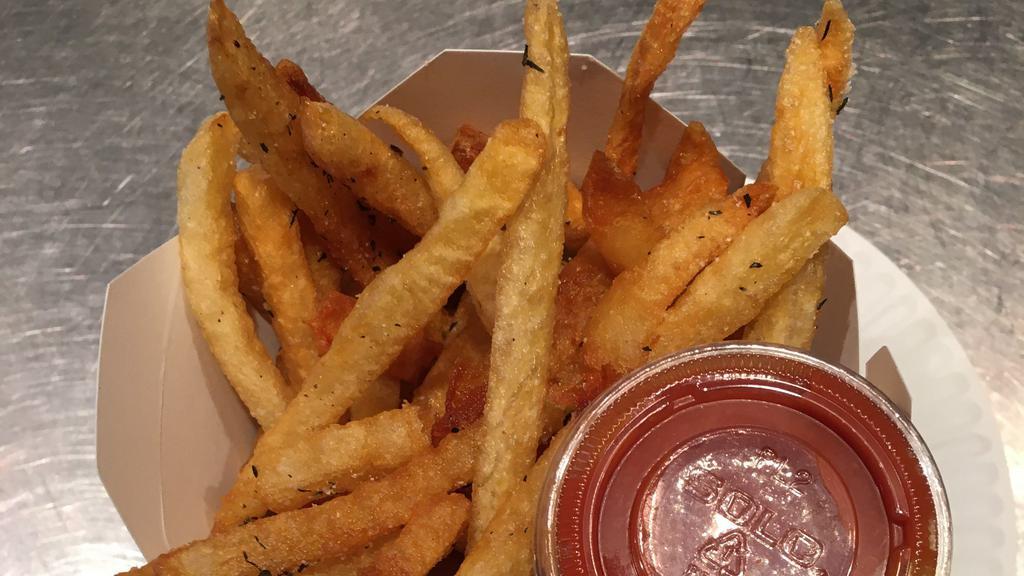 French Fries · Homemade French Fries with Arturo’s Tangy Ketchup