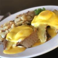 Eggs Plaka · Poached eggs, gyro, and Amphora’s buttery hollandaise.

*These Items May be Cooked to Order....