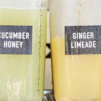 Af | Cucumber Honey · Agua Fresca made in house w/ cucumber, lime & local honey
