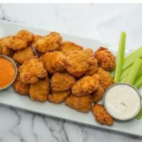 Boneless Wings (15-Pc Pack) · 15 boneless chicken wings tossed in your choice of sauce