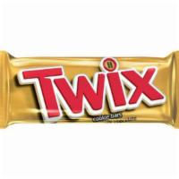 Twix · 2 TWIX CARAMEL COOKIE BARS - crunchy flavorful cookie, delicious chewy caramel, and smooth c...
