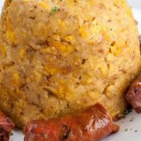 Longaniza Mofongo · * Guest with allergies should inform their server prior to ordering. Consuming de raw or und...