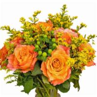 Simply Fall · You will simply fall in love with this bouquet.  Simply selected fine solidago, free spirit ...