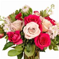 Simply Elegant · Be simply elegant when giving a valentine's bouquet. fabulous bloom selections of pink stock...
