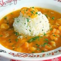 Shrimp Etouffee (Quart) · Taylor's homemade Shrimp Etouffee serves about four people per container. Just heat, add ric...