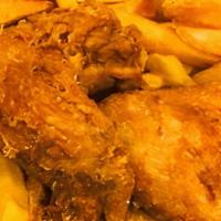 Fried Chicken Wings (4) · With french fries or fried rice.