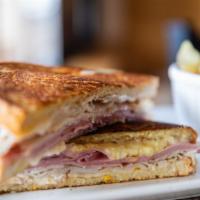 The Great Monte Christo Sandwich · A very French Classic Delicious mash up of grilled ham and cheese and decadent French toast ...