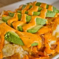 Chicken Avocado Melt · Juicy oven baked melt with oven roasted chicken breasts, cheddar cheese, swiss cheese topped...