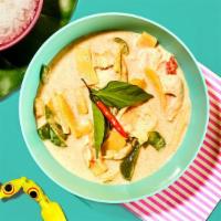 Green Curry · Sweet & Spicy Green Curry with Coconut Milk X Your Choice of Protein X Juicy Bell Peppers/Ba...