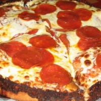 Appetizer Margherita Pizza · Fresh mozzarella, fresh basil, olive oil and light tomato sauce.