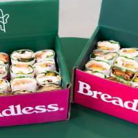 Sandwich Assortment · 16 Half Sandwiches – Choose any 8 of our signature sandwiches (serves 8-10)