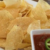 House Salsa · Corn tortilla chips and house made salsa