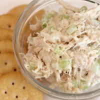 Chicken Salad · Freshly made chicken salad with just the right amount of celery, mayo and pepper. This crowd...