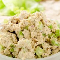 Fresh Tuna Salad · Freshly made Tuna  salad with just the right amount of celery, mayo and pepper. This crowd f...