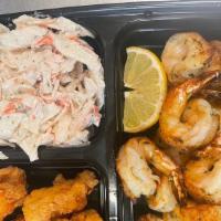 Grilled  Shrimp(15Pcs) · choose two sides