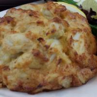 Single Crab Cake Platter (1) (10Oz) · the finest jumbo lump crabmeat, seasoned and broiled or fried to order.