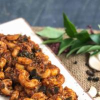 Prawn Pepper · A popular south Indian seafood dish. Fresh prawns are cleaned, deveined and cooked in an ass...