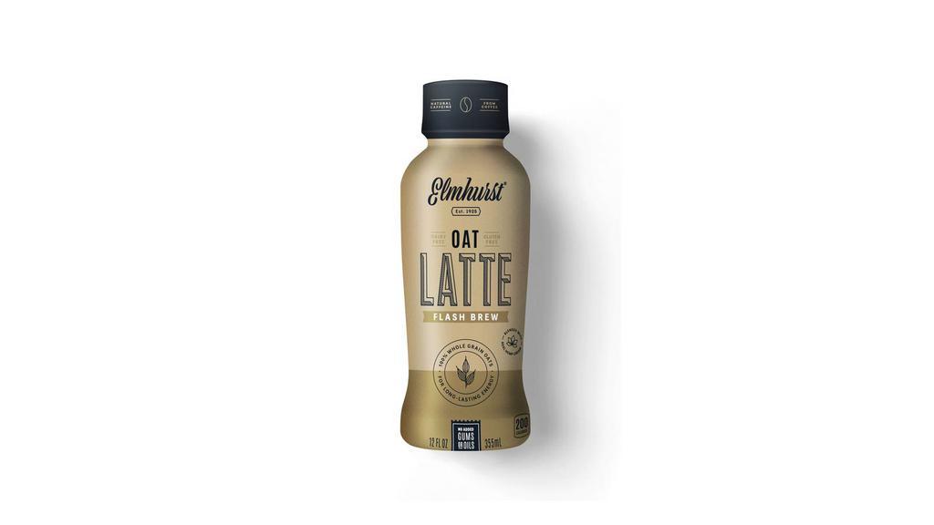 Elmhurst Flash Brew Oat Milk Latte · 12 Oz