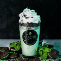 Mint Cookies N' Cream Shake · In celebration of Oreo's 110th birthday, this shake will be available for a limited time!