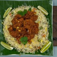 Bezawada Nonveg Fried Rice · Biryani Pointe special inspired from Andhra town Bezawada. Egg fried rice comes several flav...