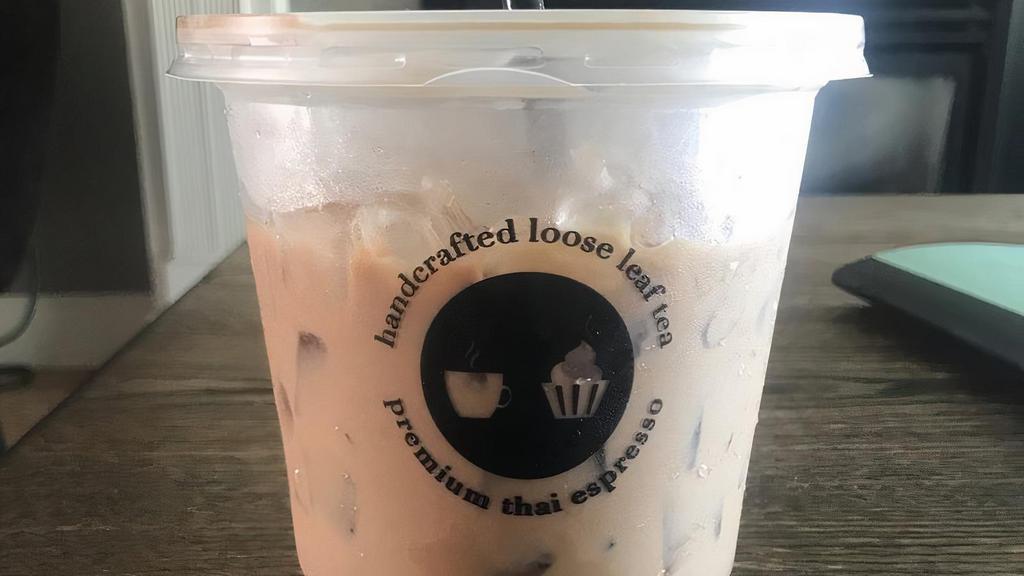 25Oz Thai Iced Coffee  · Our freshly brewed Thai coffee imported from Thailand