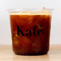 25Oz Iced Sparkling Americano · 25oz espresso shots topped with sparkling water