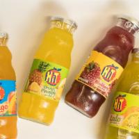 Jugos Hits · Lulo, mango, mora, etc. juices soft drinks.