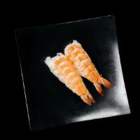 Cooked Shrimp Nigiri · 