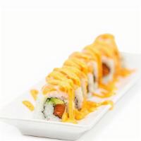 Northern Pacific* · Salmon, avocado topped with salmon, avocado and spicy mayo sauce.