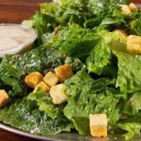 Caesar (Small) · Romaine lettuce, croutons and parmesan.