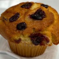 Cranberry Orange Muffin · Tangy Cranberry and Sweet Orange Flavor