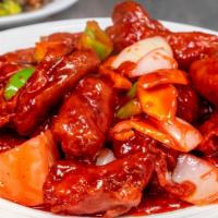 Sweet & Sour Chicken · Sweet & Sour Chicken with Brown rice and 1 Egg Roll