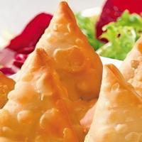 Vegetable Samosa 2Pcs · Fried pastry filled with potato's, onion, green peas, spices and herbs. Served with Mint and...