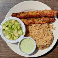Seekh Kabab Platter · Made with spiced minced meat, formed into cylinders on skewers and baked in Tandoor oven. Se...