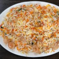Shrimp Biryani · Biryani is one of the most amazing Royal Delicacies, Made by Layering g marinated grilled sh...