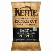 Kettle Brand Potato Chips Salt & Pepper · 2 Oz