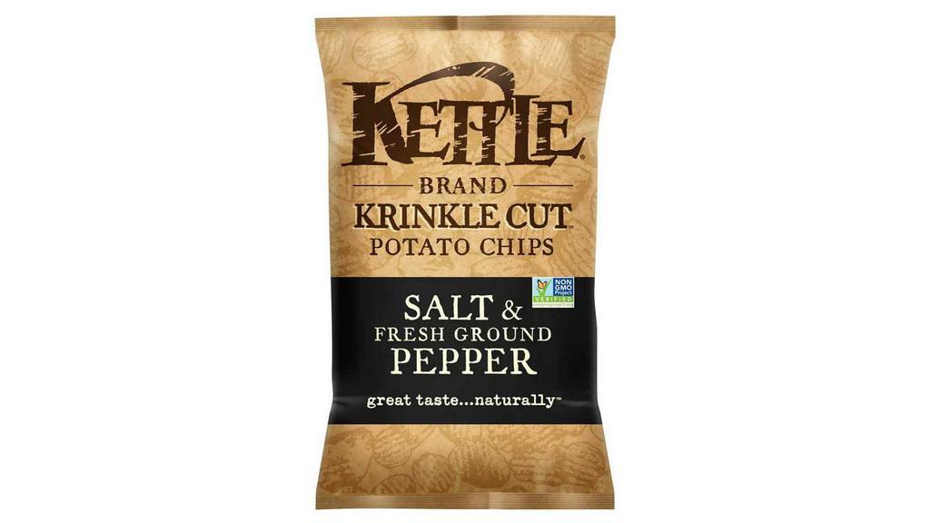 Kettle Brand Potato Chips Salt & Pepper · 2 Oz