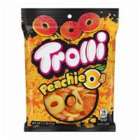 Trolli Peachie O'S Sour Gummy Rings Candy · 3.5 oz