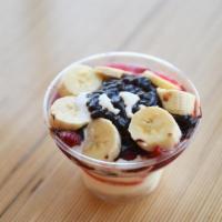Buck'S Pic · Vanilla frozen custard topped with hand-picked strawberries, fresh ripe bananas and hot fudge.
