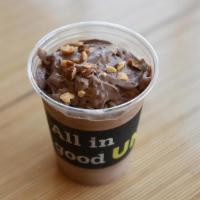 Almond Mocha · Chocolate frozen custard blended with rich espresso and crunchy almonds.