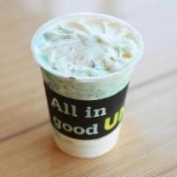 Grant'S Grasshopper · Vanilla frozen custard blended with mint, chocolate chips & Oreos®.