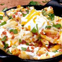 Loaded Cheese · Loads with cheddar cheese, monterrey cheese, melted cheese and sour cream