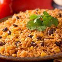 Mexican Rice · Some of our customers love to blend and mix our mexican rice with the fries. You should defi...