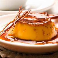 Caramel Flan · Creamy Spanish custard made with eggs and condensed milk, topped with caramelized sugar - yo...
