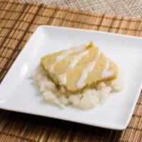 Thai Custard Sticky Rice · Gluten-free. Homemade Thai custard made with eggs, coconut milk infused with the scent of na...