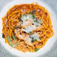 Spaghetti Pomodoro · San Marzano tomato sauce, basil, parmesan cheese.