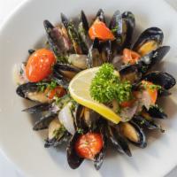 Cozze Bowl · 12 steamed PEI mussels
PROVIDENCE - tomatoes, onion, basil, garlic wine.
VOODOO - tuscan her...