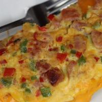 Western Omelette · Peppers, onions and ham.