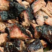 Kc'S Best Burnt Ends, Period · World famous hickory smoked burnt ends.